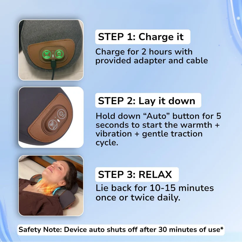 TherAlign Pillow™ | Traction Massager